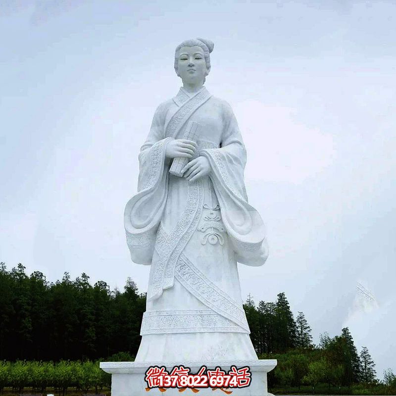 古代美女漢白玉雕像——珍貴的歷史文化遺產(chǎn)