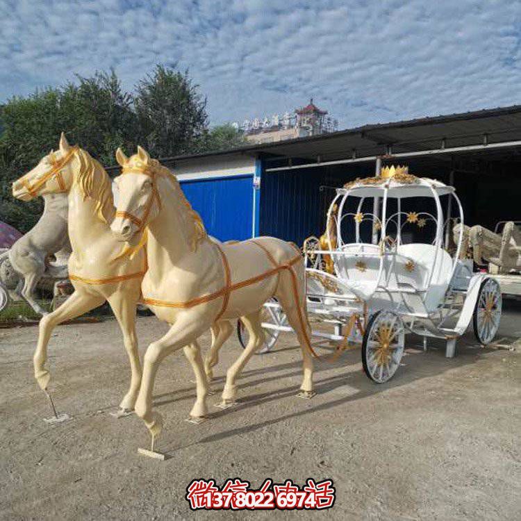 玻璃鋼仿真動物馬車，讓您的公園和游樂場更具吸引力