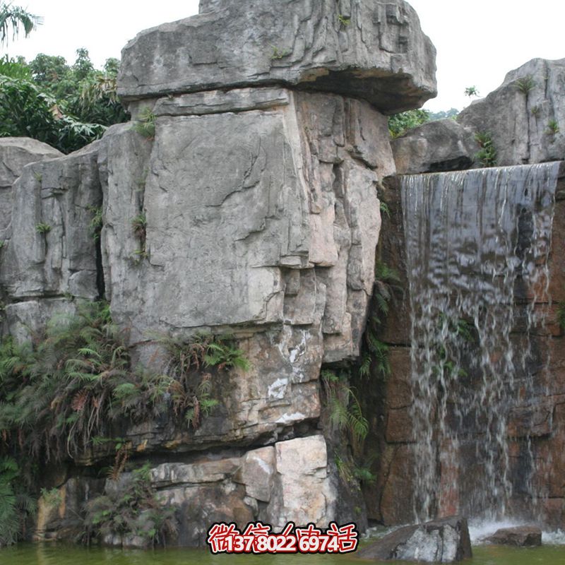 百花爭艷，景致美妙——游覽石假山景觀