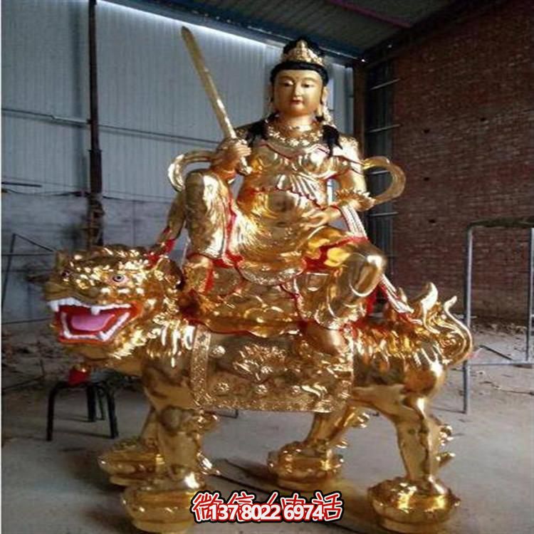 文姝普賢玻璃鋼雕塑，為景區(qū)和寺廟增添大型藝術(shù)裝置