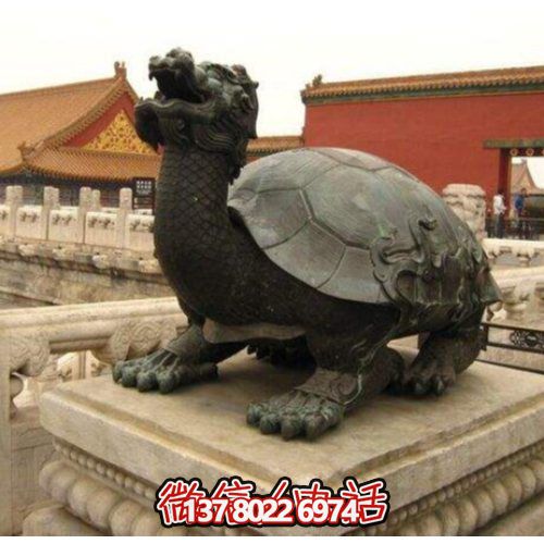 戶外廣場(chǎng)大型寺廟擺件龍龜?shù)袼? title=