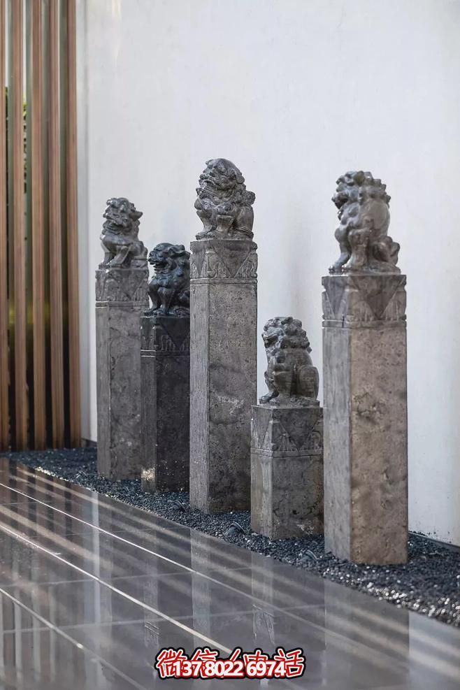 拴馬樁：古韻石雕，戶外文化景觀