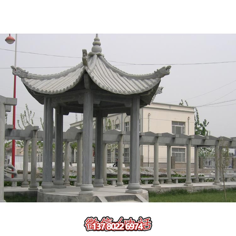 休閑涼亭，美輪美奐，環(huán)境宜人